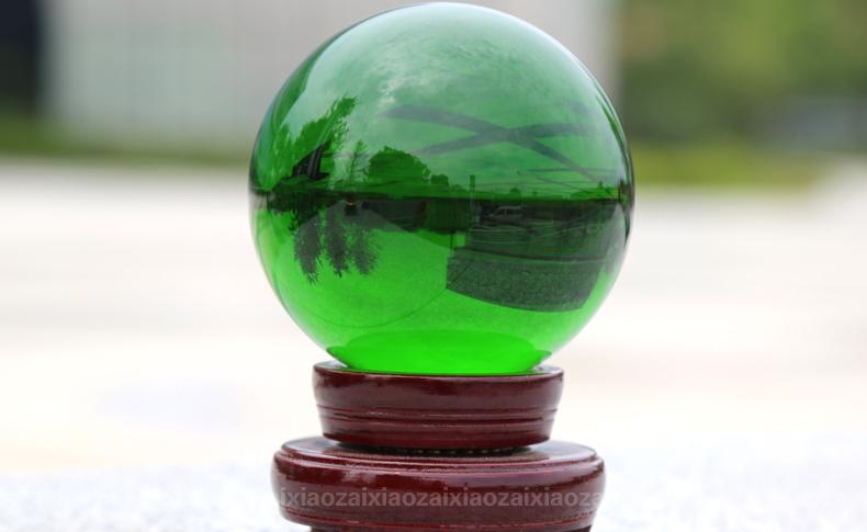 无瑕疵水晶球 风水球摆件玻璃球现代家居装饰品工艺品创意摆件