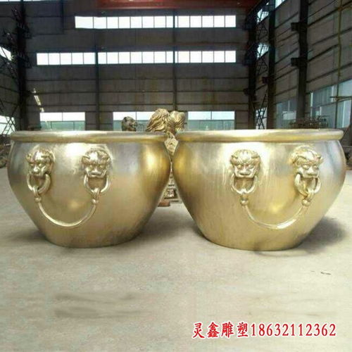 六安铜雕水缸雕塑铜水缸雕塑加工厂
